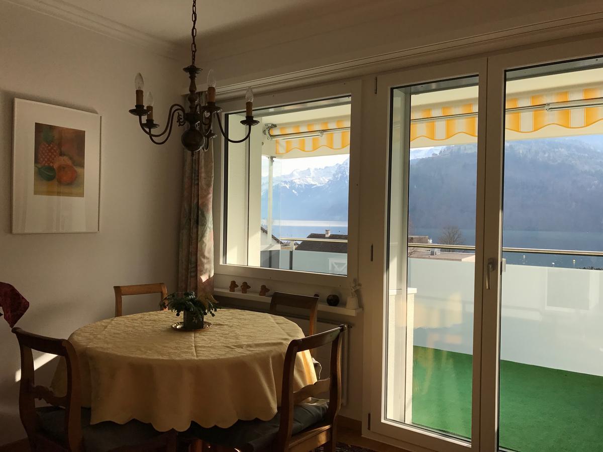 Ferienwohnung Mit Seesicht Бруннен Экстерьер фото