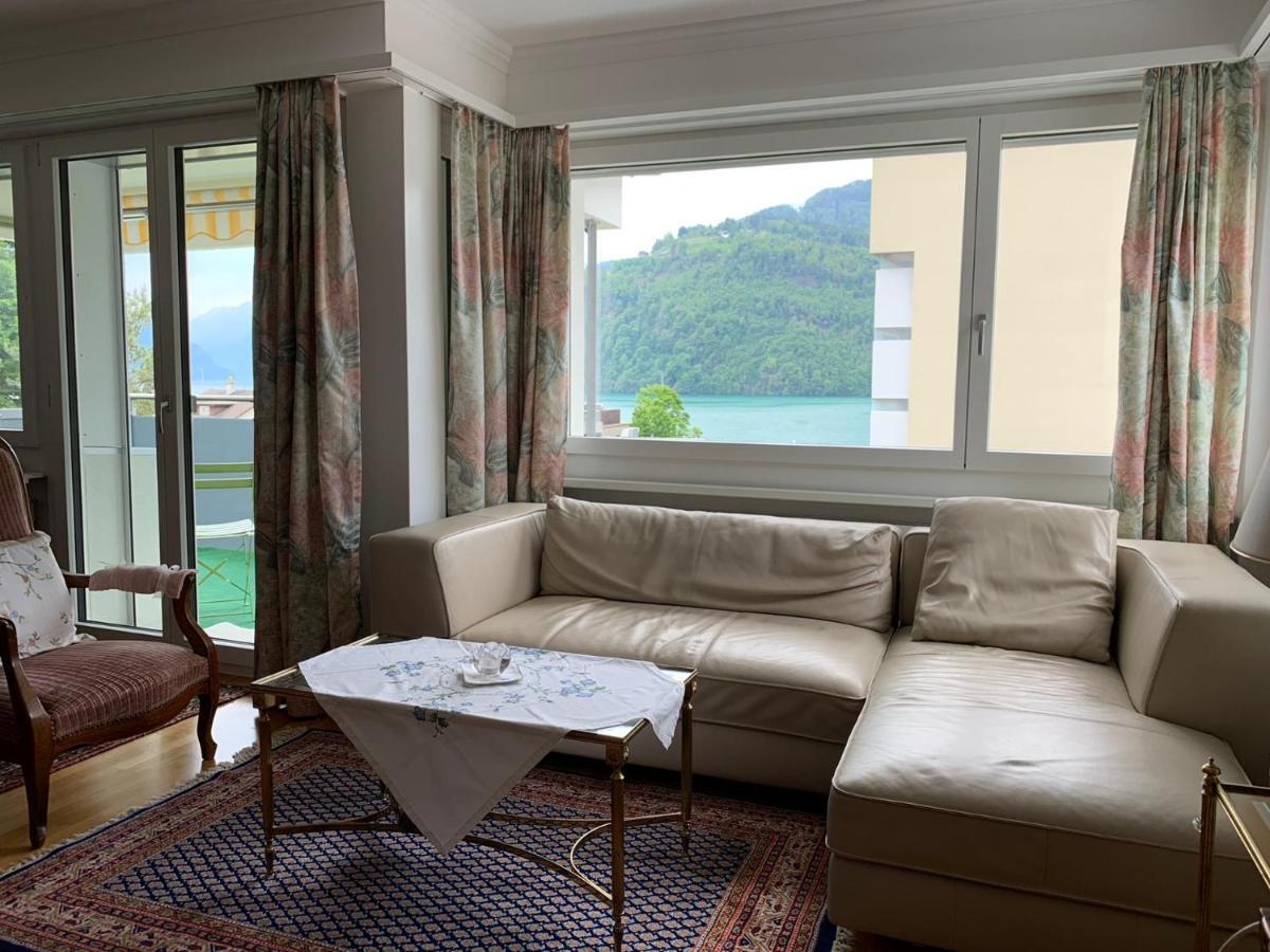 Ferienwohnung Mit Seesicht Бруннен Экстерьер фото